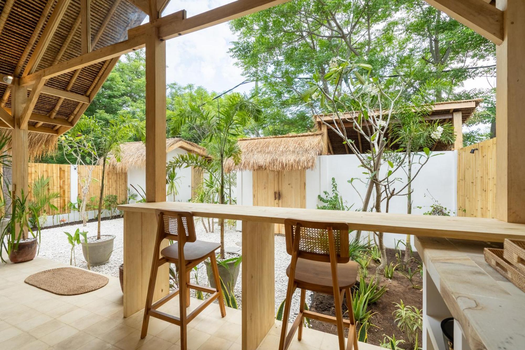 Villa Kelapa Kucing Gili Air Bagian luar foto