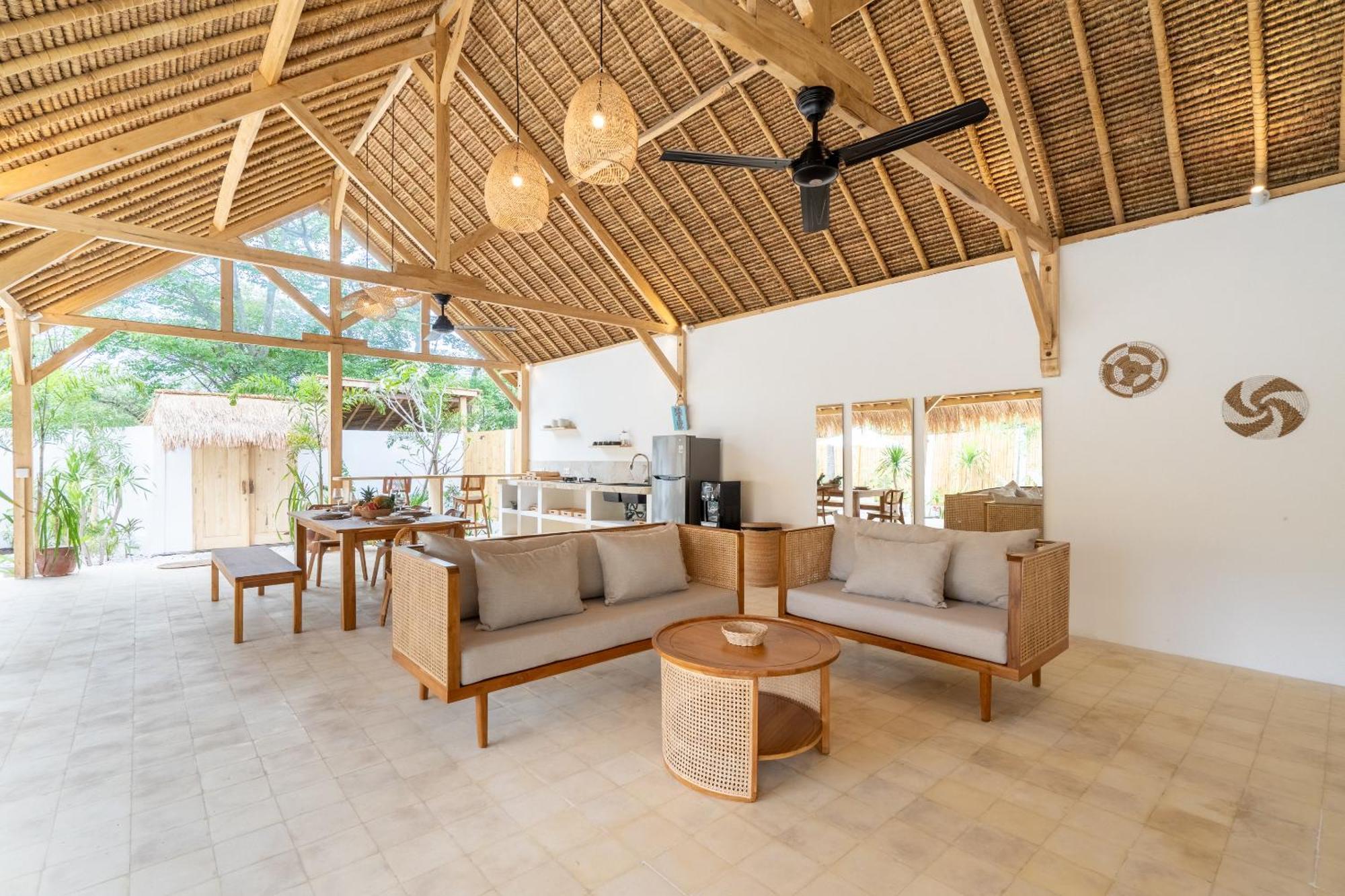 Villa Kelapa Kucing Gili Air Bagian luar foto