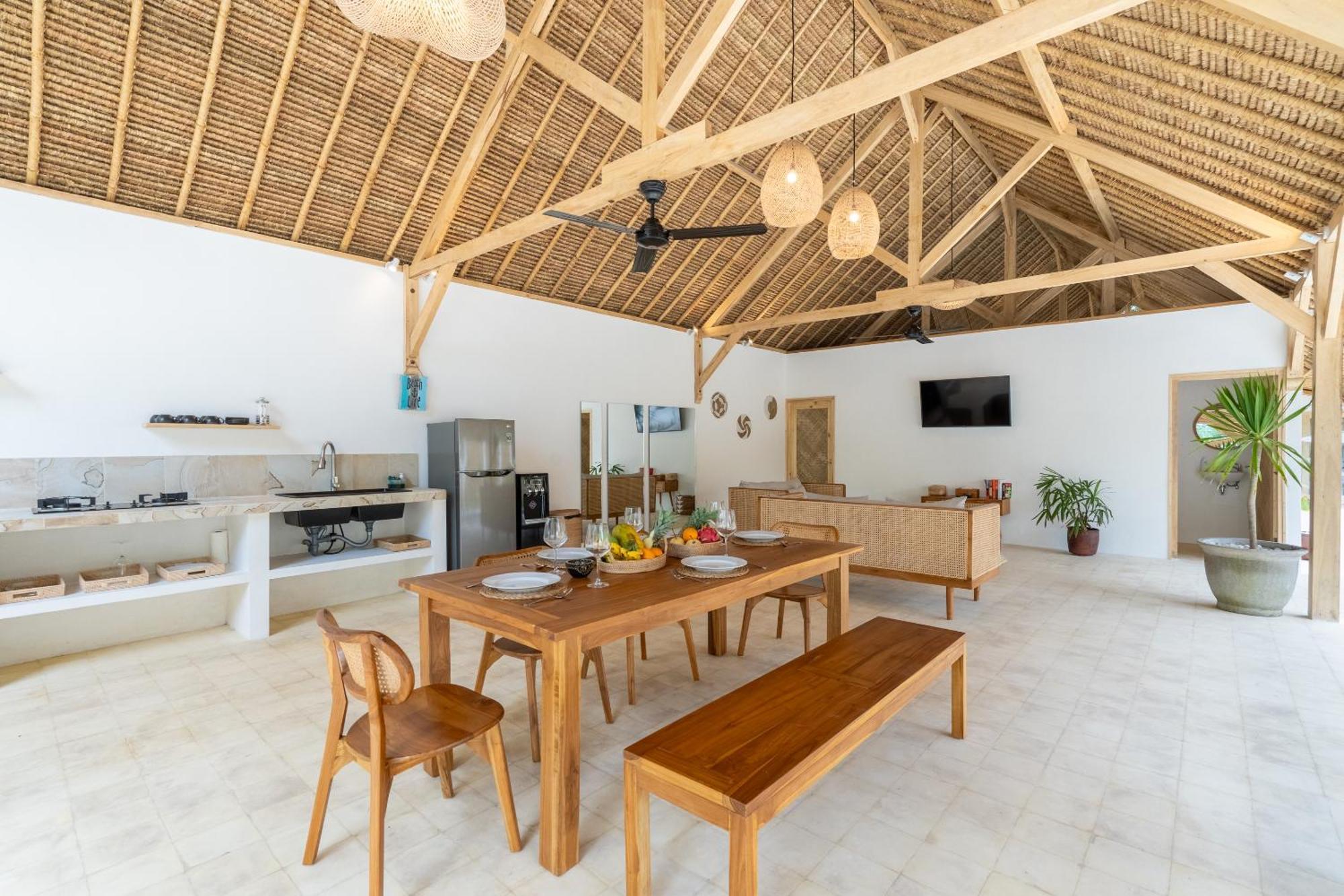 Villa Kelapa Kucing Gili Air Bagian luar foto