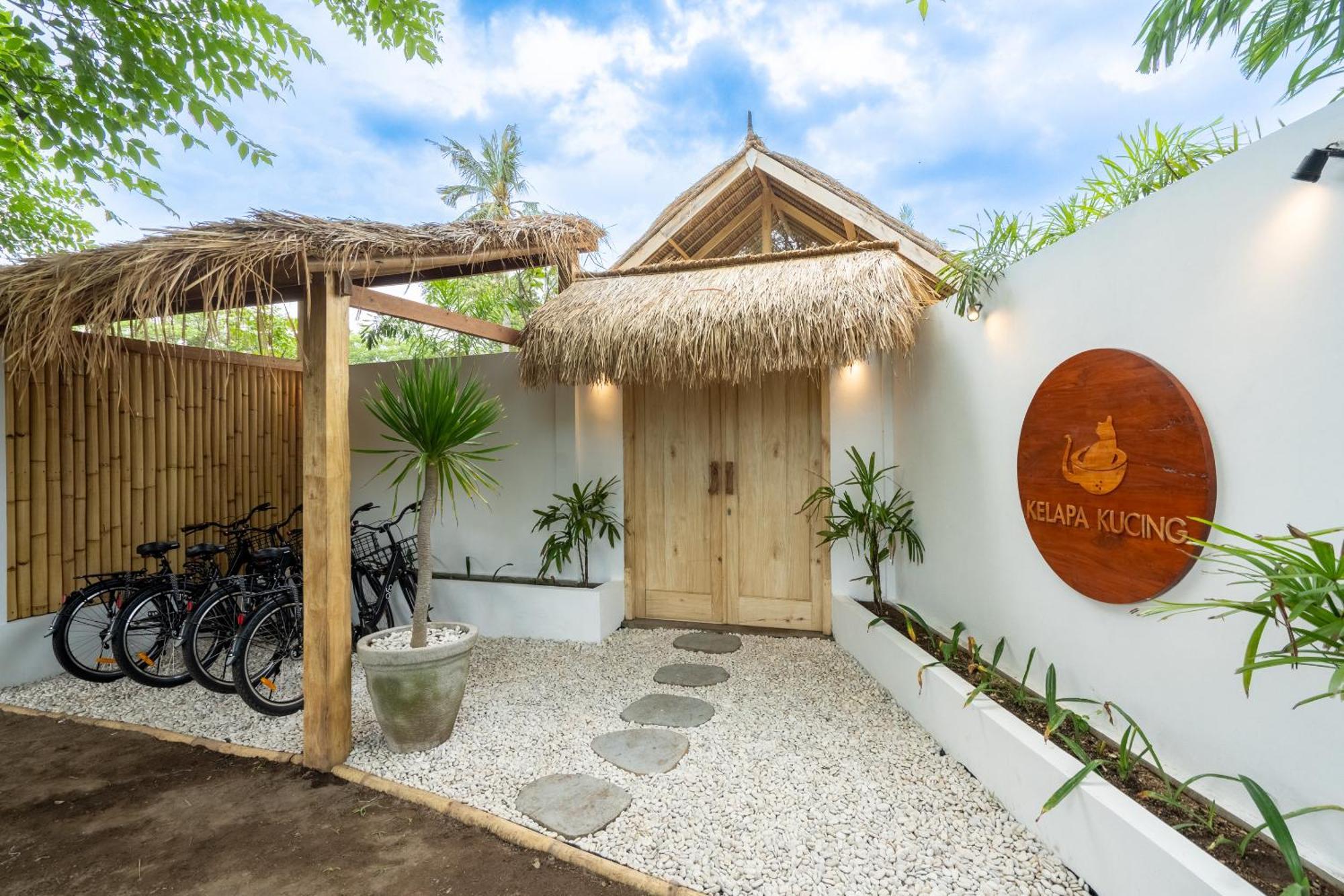 Villa Kelapa Kucing Gili Air Bagian luar foto