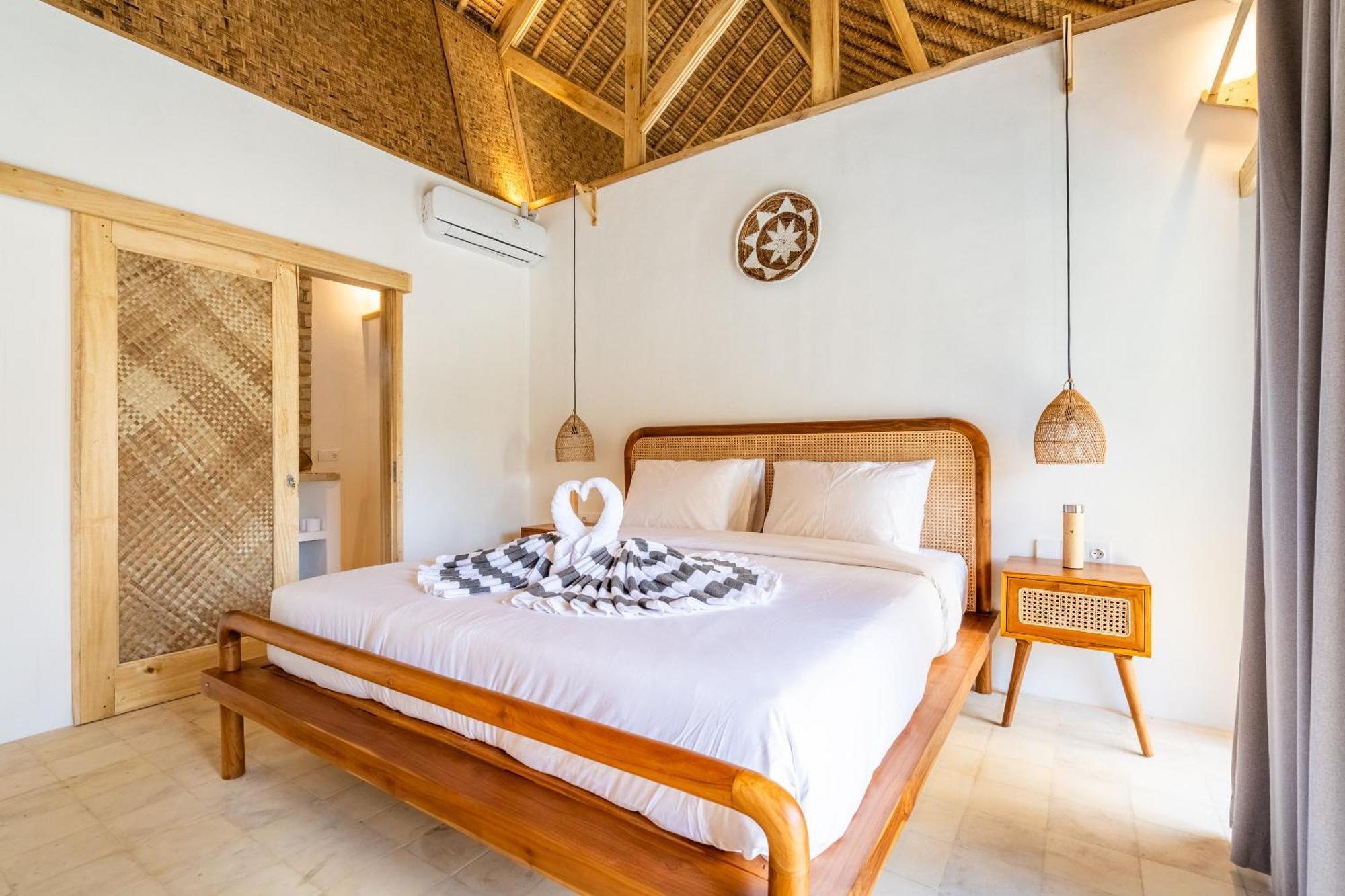Villa Kelapa Kucing Gili Air Bagian luar foto