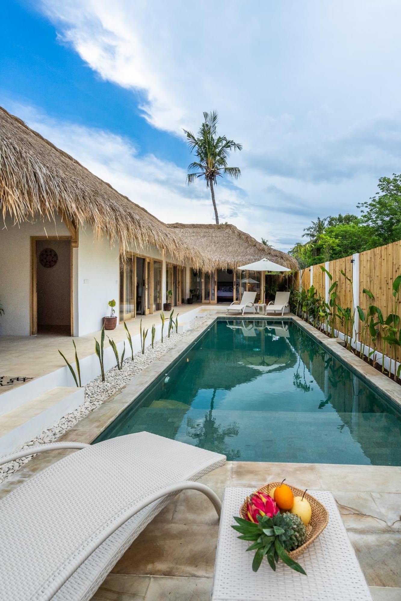 Villa Kelapa Kucing Gili Air Bagian luar foto