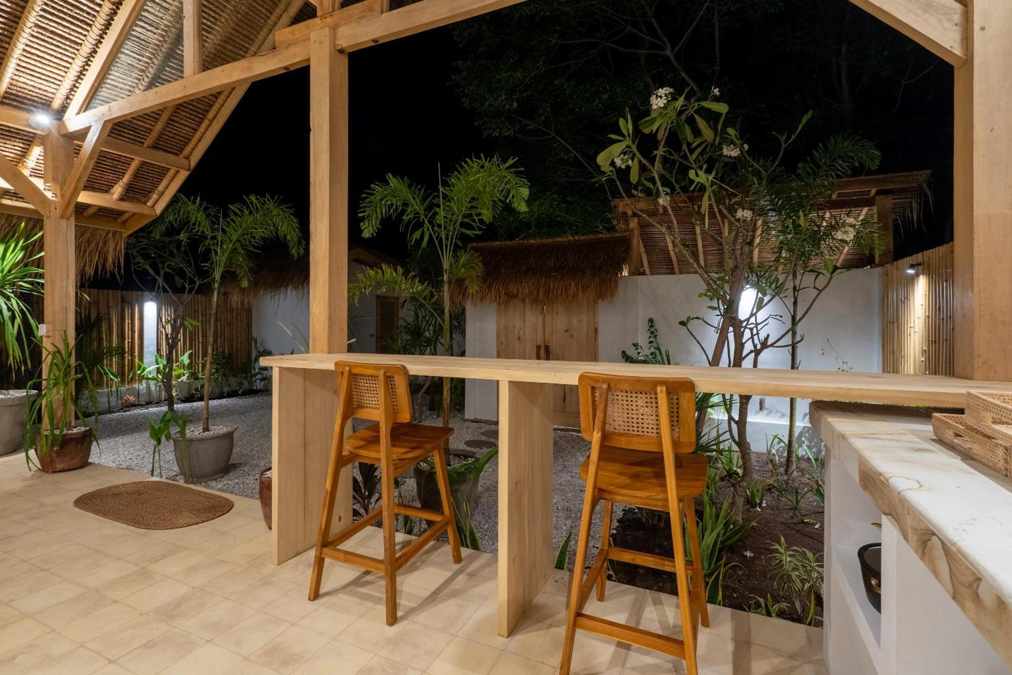 Villa Kelapa Kucing Gili Air Bagian luar foto