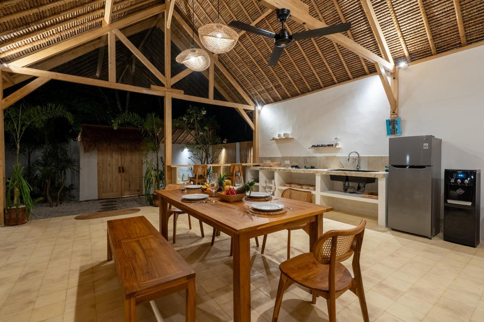 Villa Kelapa Kucing Gili Air Bagian luar foto
