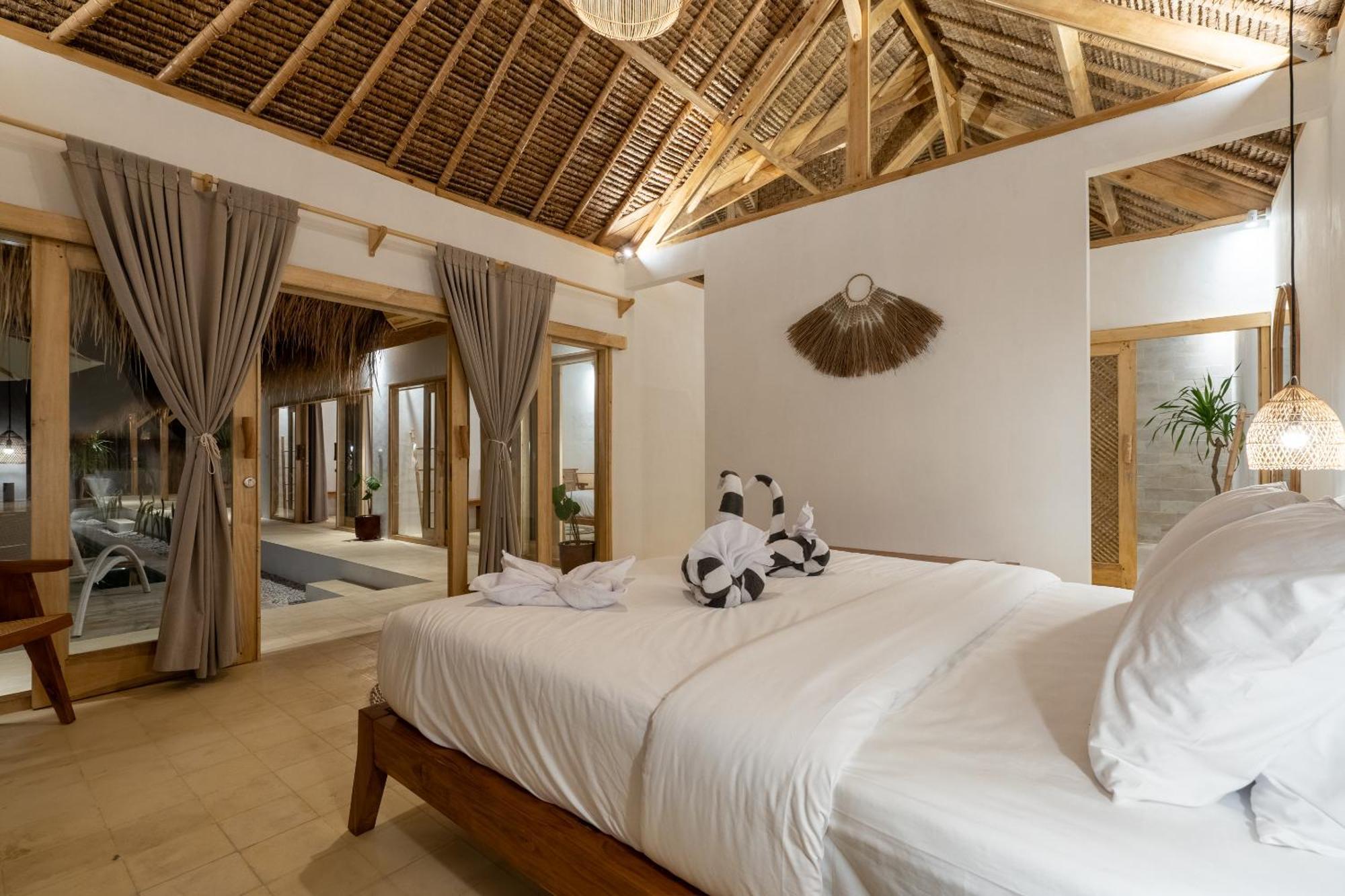 Villa Kelapa Kucing Gili Air Bagian luar foto