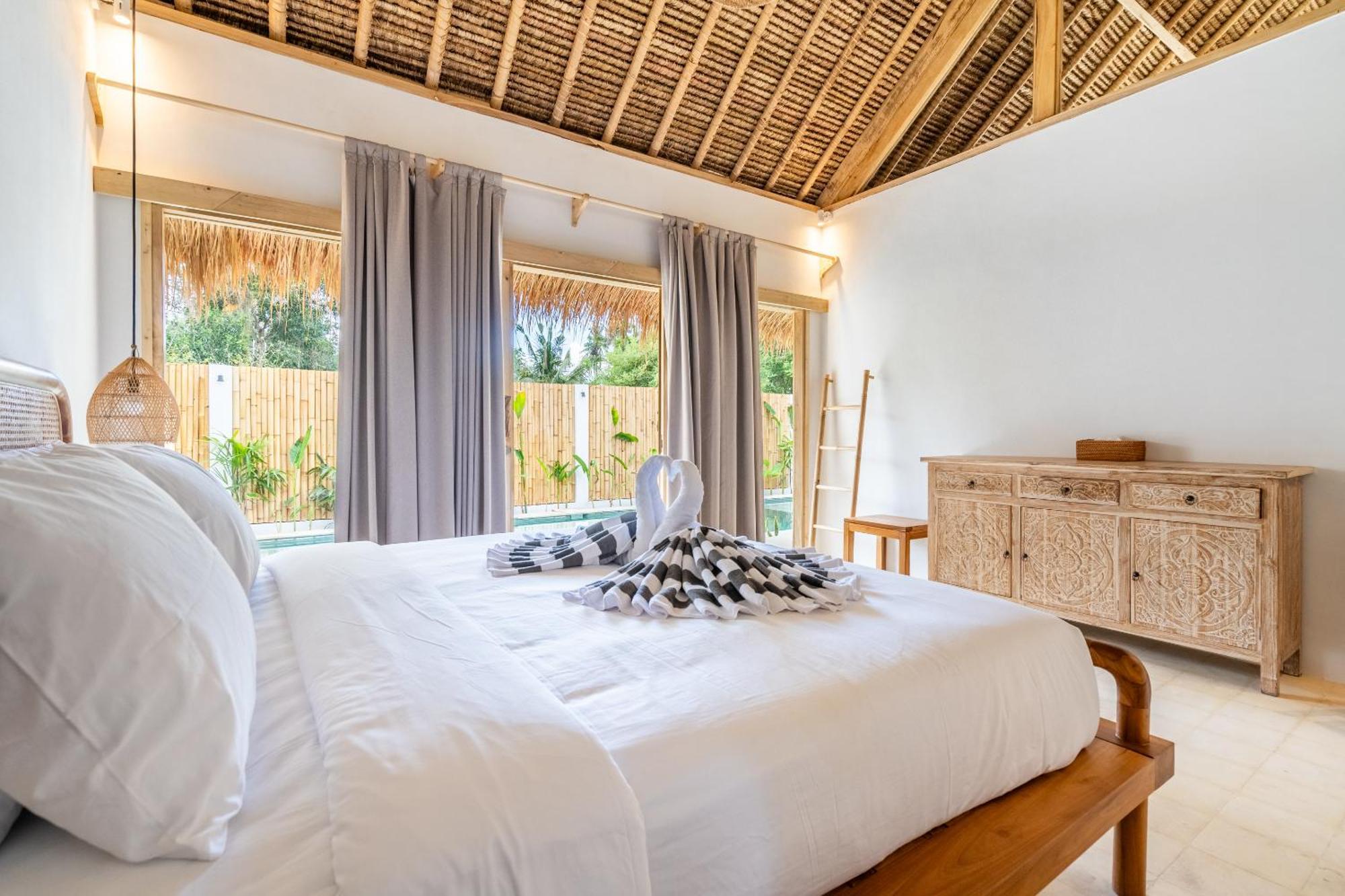 Villa Kelapa Kucing Gili Air Bagian luar foto